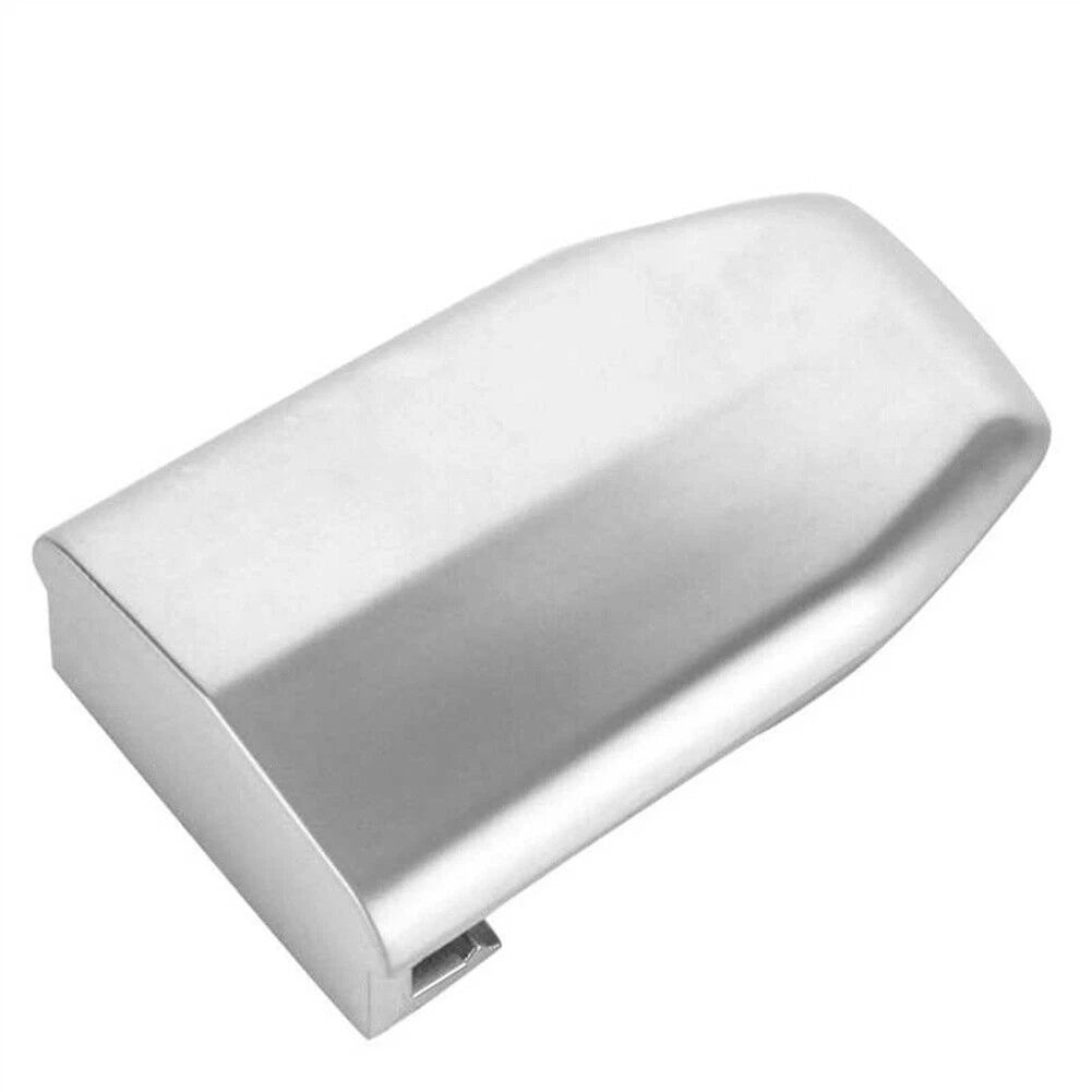 Lock Cover for Car Door Handle Silver ABS Plastic
