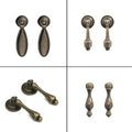 Set of 10 Vintage Drawer Pull Knobs for Kitchen Cupboard