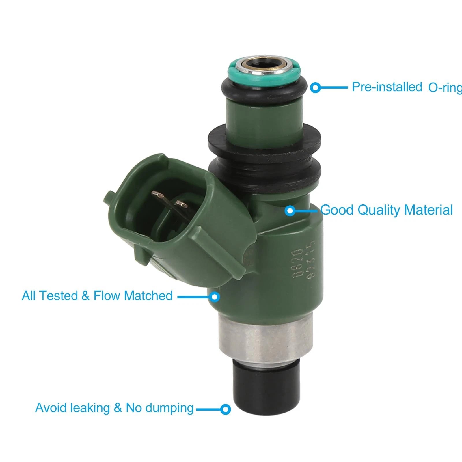Fuel Injector Nozzle Flow Matched for Honda CRF450R (2009–2010)