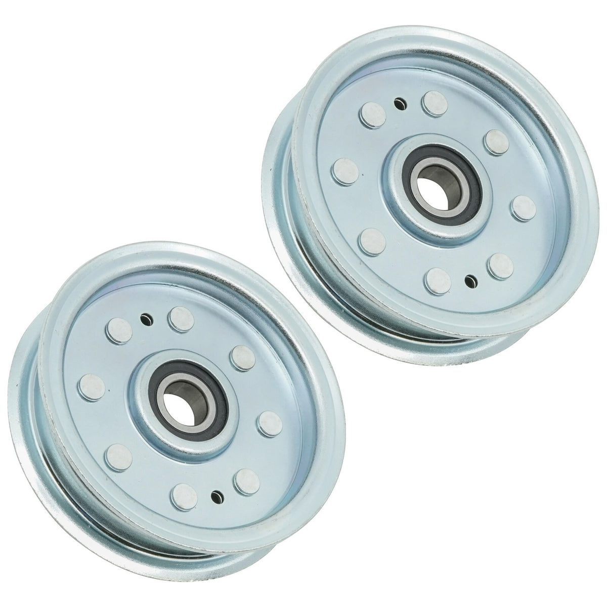 Mower Deck Idler Pulley Replacement for John Deere GX355 42in (Qty 2)