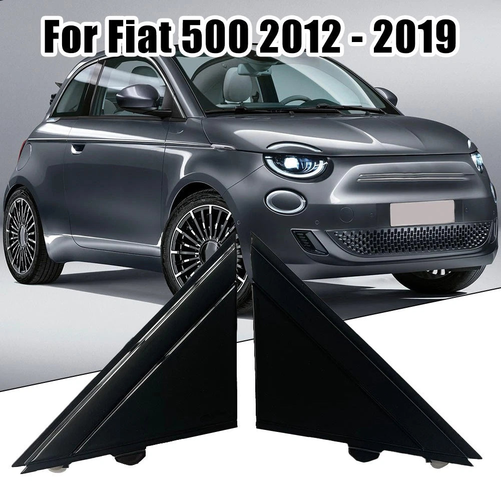 Mirror Triangle Trim Plate for Fiat 500 (2007–2023)