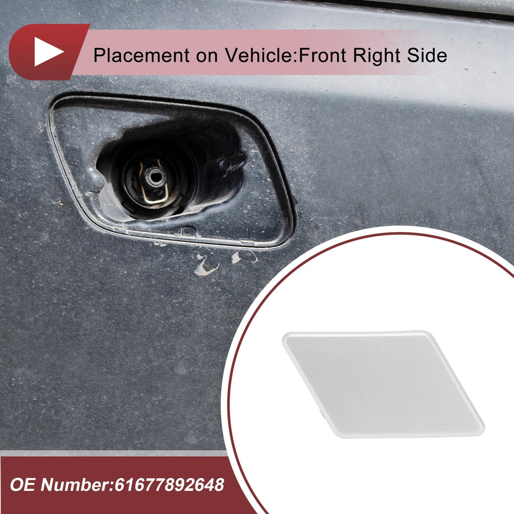 Headlight Washer Nozzle Cover Cap for BMW 328i 2012–2020