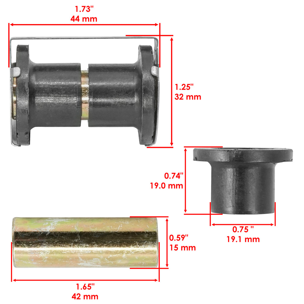 Front A-Arm Bushing Kit Replacement for Can-Am Outlander 850 EFI XMR (2016–2020)