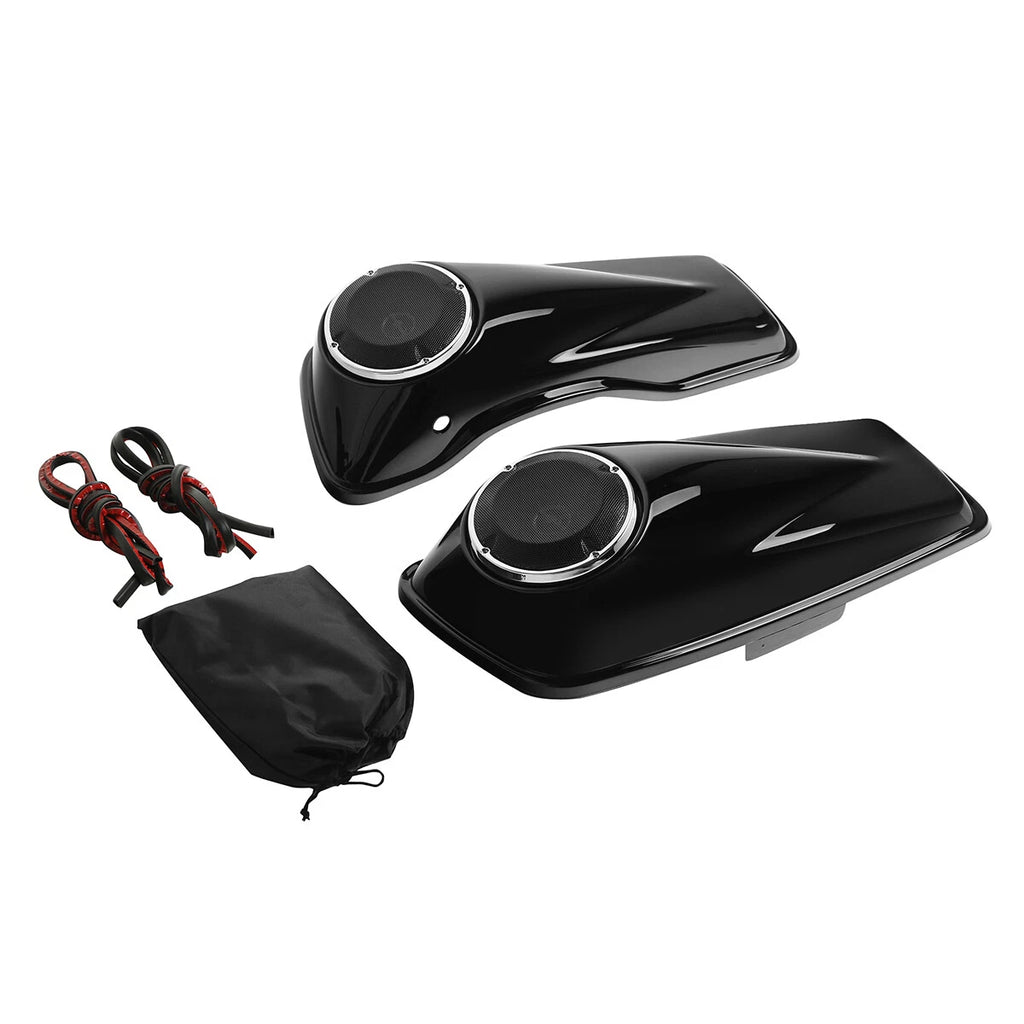 Saddlebag Lids & 6.5" Speakers for Harley Electra Glide (2014–2023)