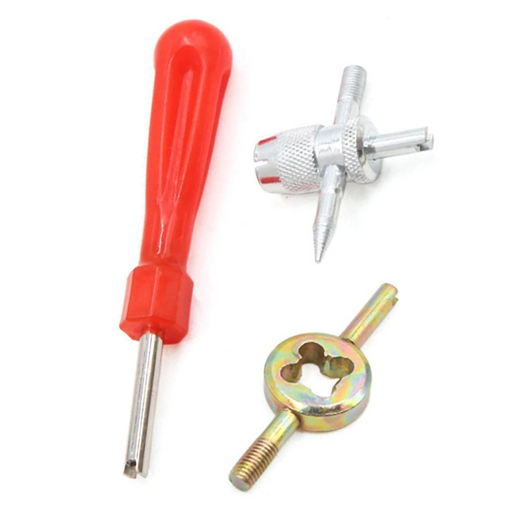 Fit Valve Core Remover Kit for Easy Tire Valve Repair and Replacement