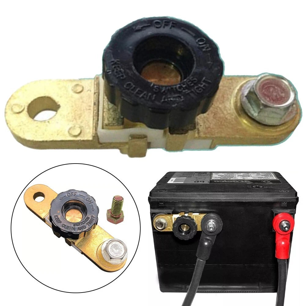 Side Post Battery Disconnect Switch for High Current DC Applications