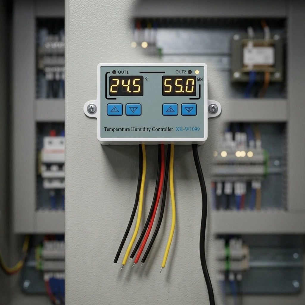 Temperature Humidity Controller for XKW1099 (Digital Display, 10A Output)