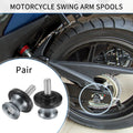 Motorbike Swingarm Spools Pair CNC 8mm for Universal Fit (Any Model)