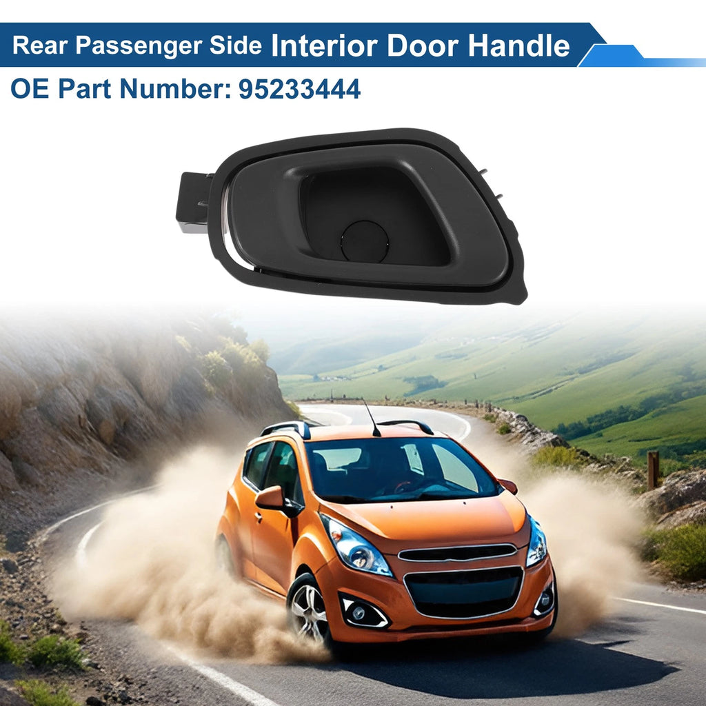 Rear Right Passenger Side Interior Door Handle Replacement for Chevrolet Spark (2013–2015)