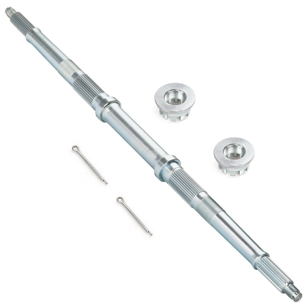 Rear Axle Shaft w/ Wheel Nuts Pins for Honda FourTrax 300 TRX300FW (1993–2000)