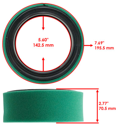 Caltric Air Oil Filter Replacement for John Deere S2048 S2348 F620 F680 (2011–2016)