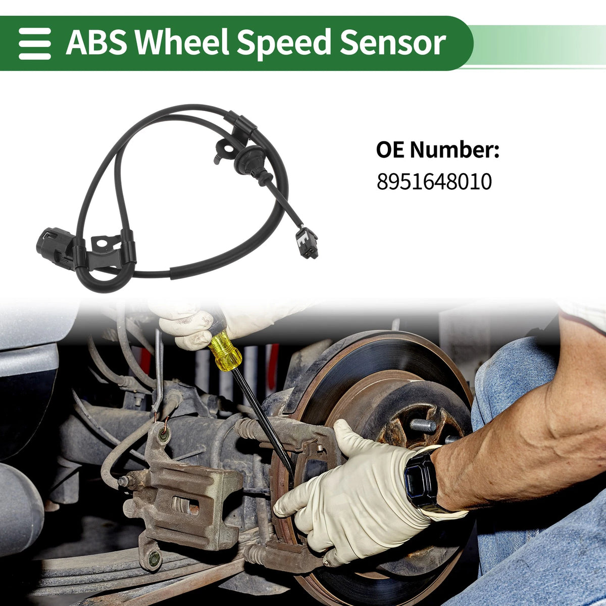 ABS Wheel Speed Sensor No. 8951648010 for Toyota Highlander (2001–2004)