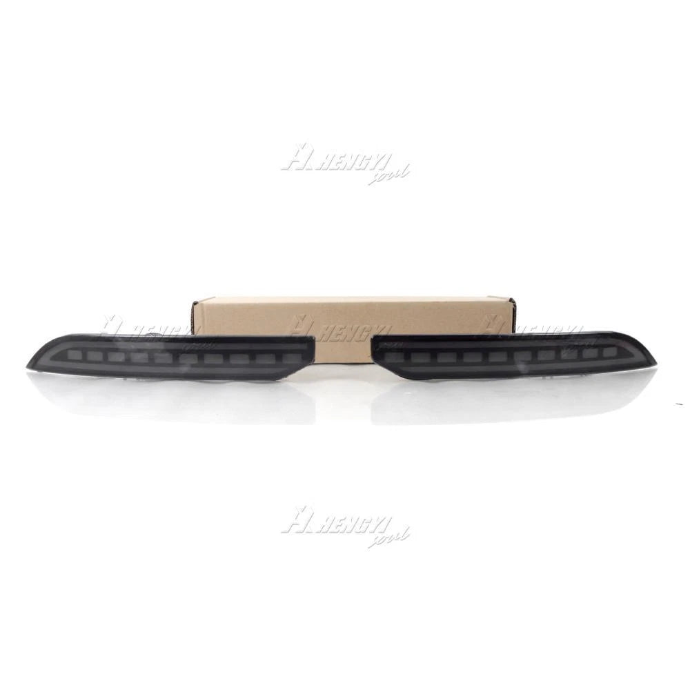Smoked LED Rear Reflector Light Turn Signal Lamp for Jeep Grand Cherokee (2022–2024)