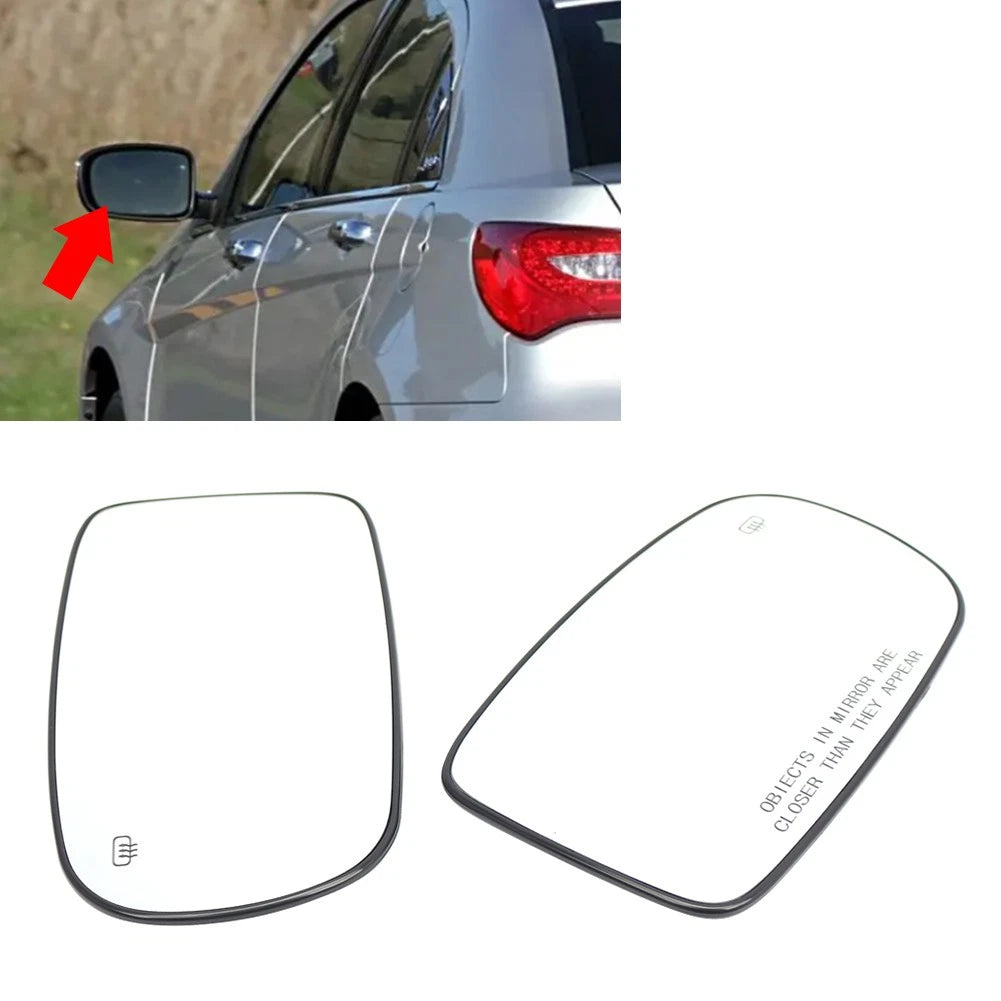 Heated Exterior Side Mirror Glass for Chrysler 200 300 Dodge Charger