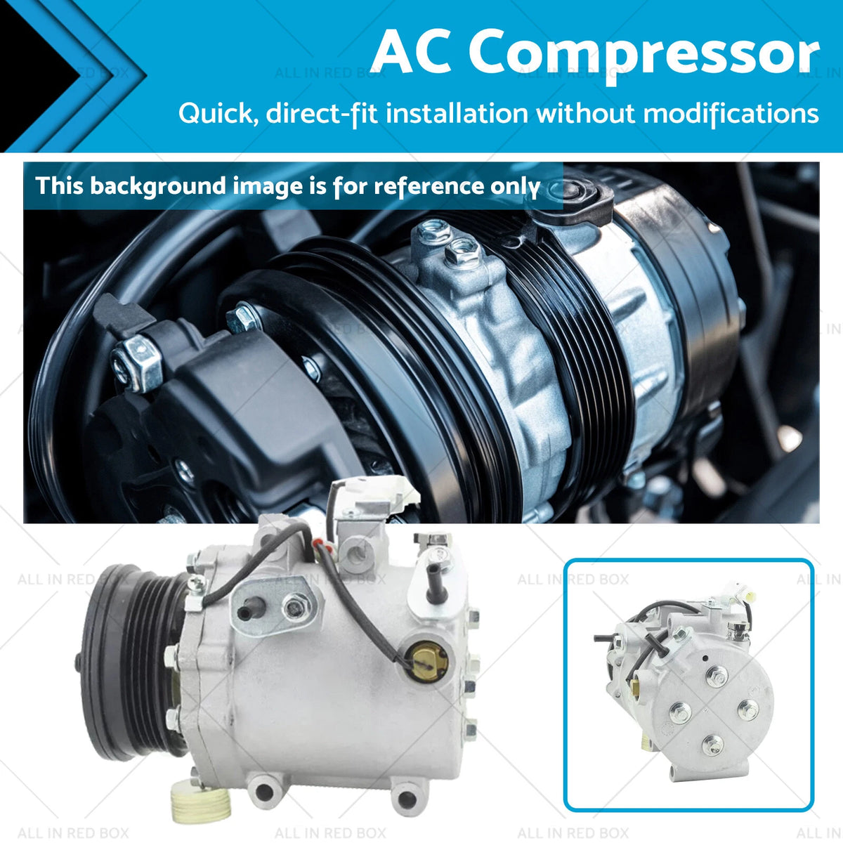 AC Compressor for Suzuki Swift III (2005) 95200-62JA0 AKC201A083A