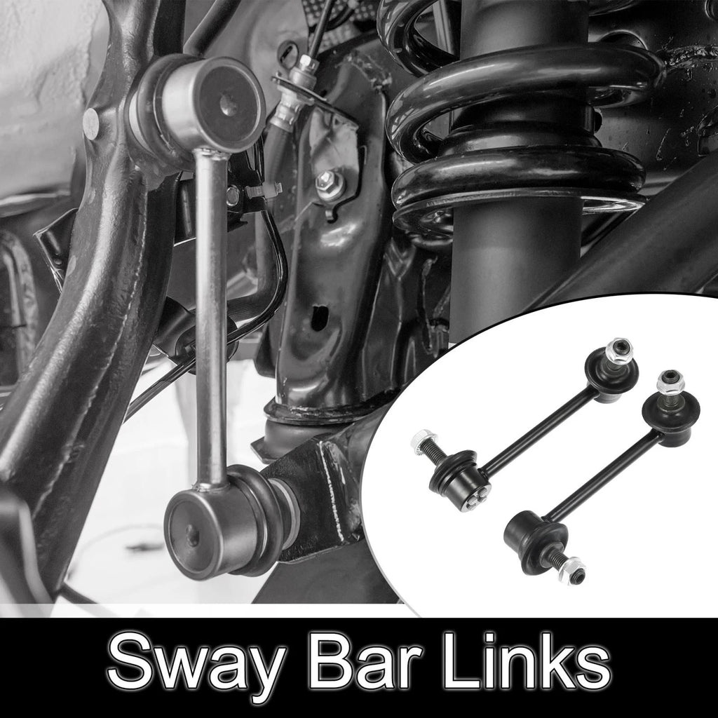 2pc Rear Sway Bar Link Kit Stabilizer for Honda CR-V (1997–2001)