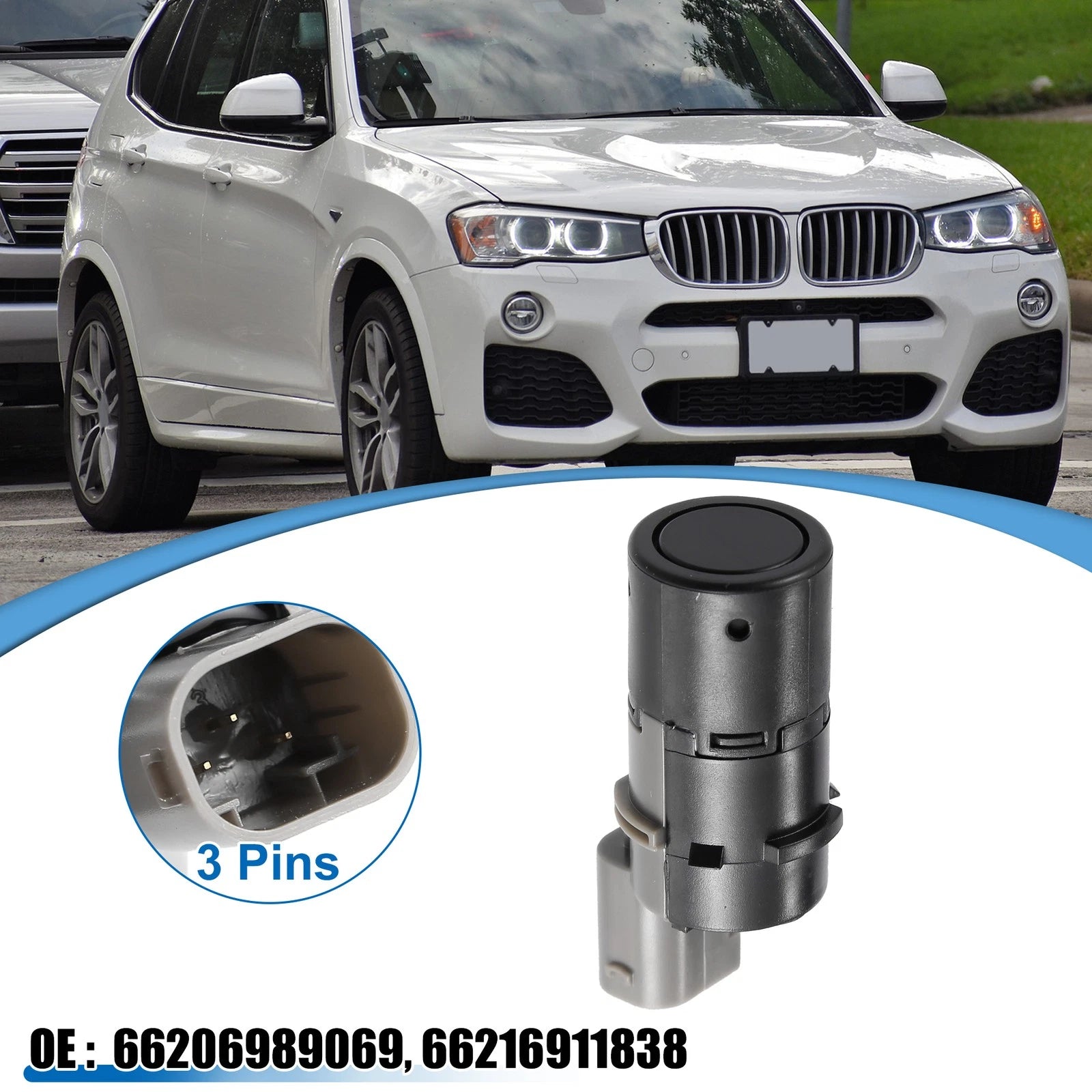 Parking Sensor Bumper PDC Replacement for BMW 5 Series (1995–2010)