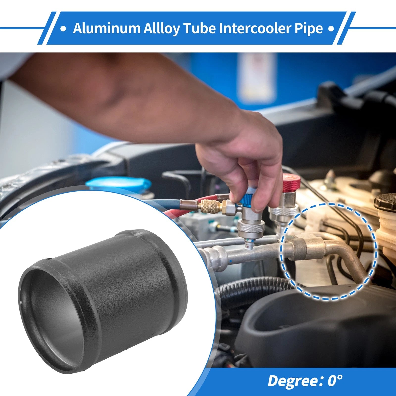 2.48" OD Intercooler Pipe for
