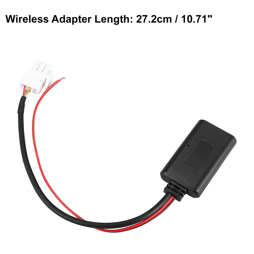 3 Pin Bluetooth Audio Adapter Aux Cable for Honda GL1800 Goldwing (2001–2011)