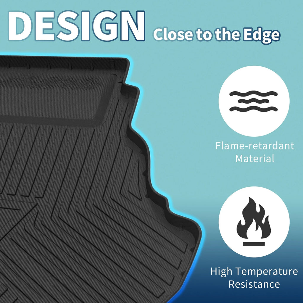 Cargo Liner Rear Trunk Mat Replacement for Toyota Camry (2012–2017) TPE 1 Pc
