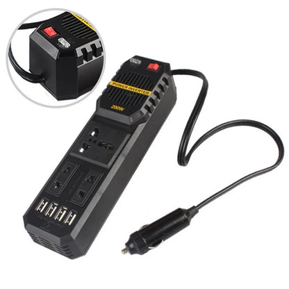 12V to 220V Adapter Charger Socket for Car Power Conversion
