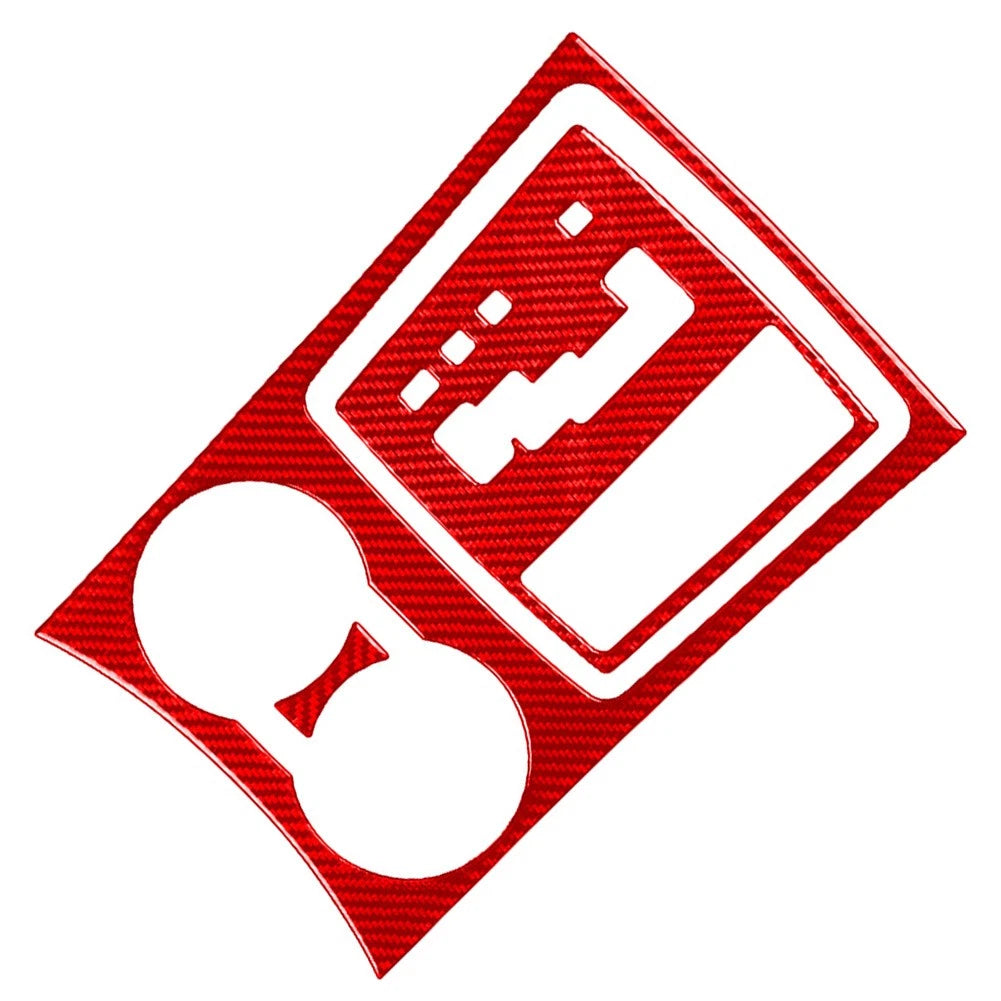 Gear Shift Panel Cover Trim for Chrysler 300, Dodge Charger (2008–2010) Red