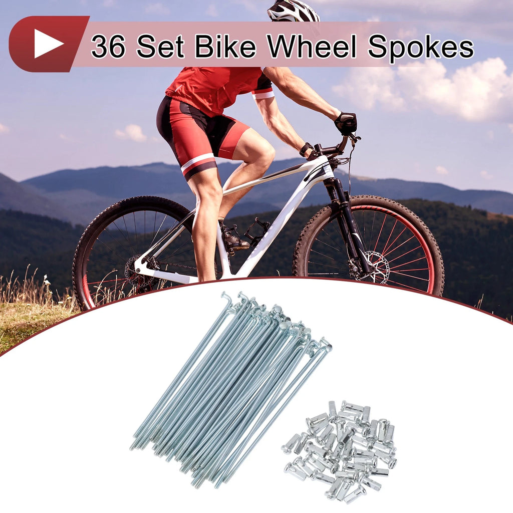 Bicycle Spokes 105mm Galvanized Steel 36 Pack for 12G Wheel Spoke (2005–2015)