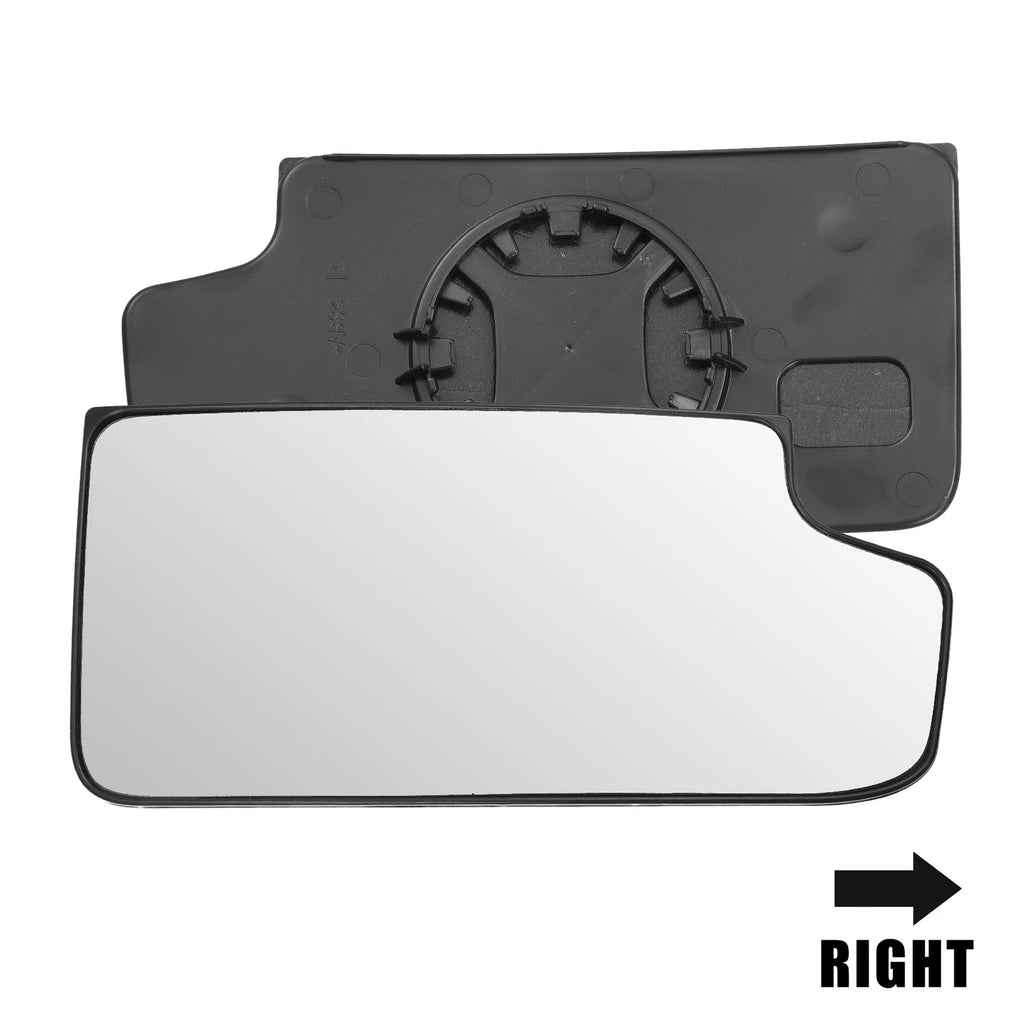 Right Side Rearview Mirror Glass Non Heated for Chevrolet Silverado 1500 (2014–2021)
