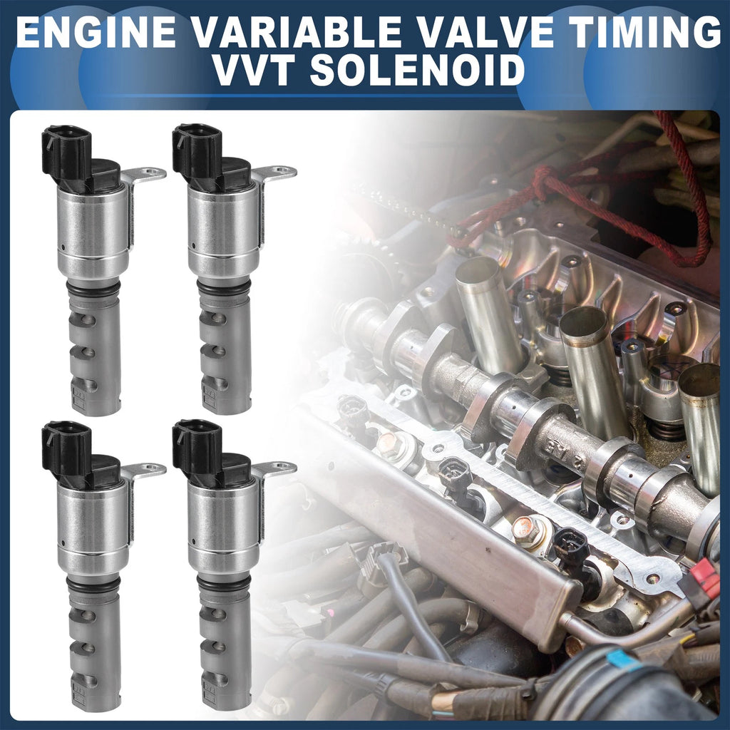 Engine Variable Valve Timing VVT Solenoid 4pcs for Toyota Sequoia (2001–2007)