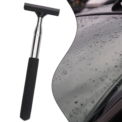 Portable Long Handle Car Rearview Mirror Wiper for Universal Use