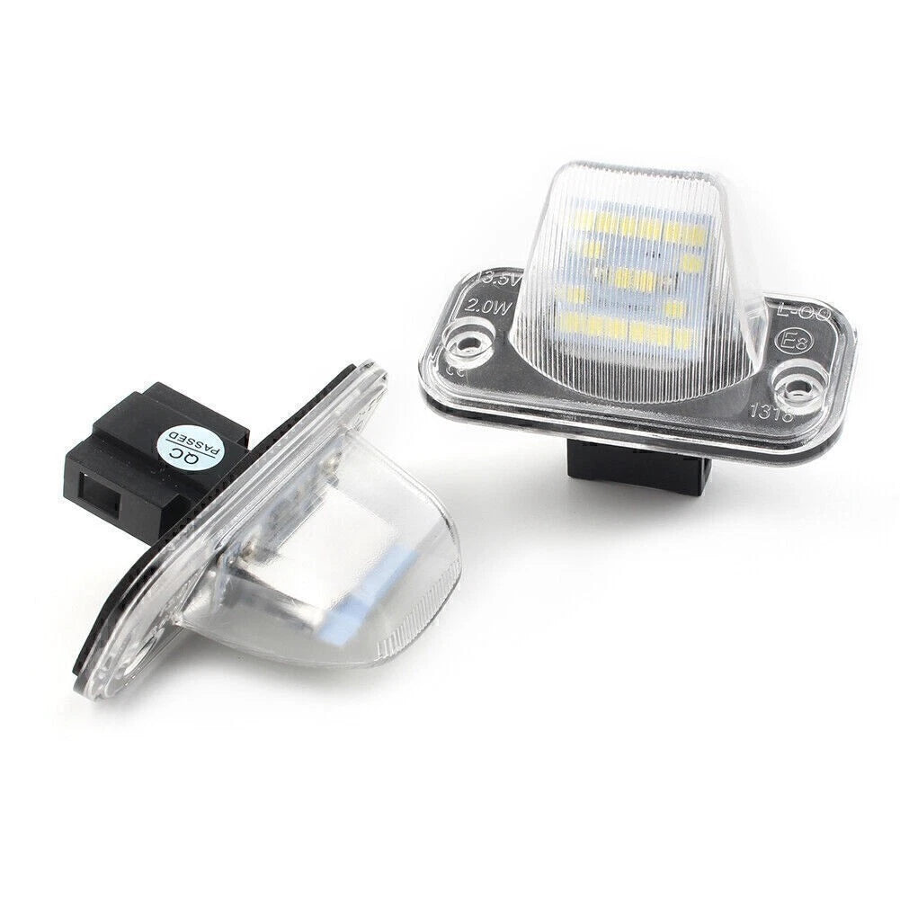 2X LED License Plate Light for VW Transporter Caddy Touran (1990–2003)