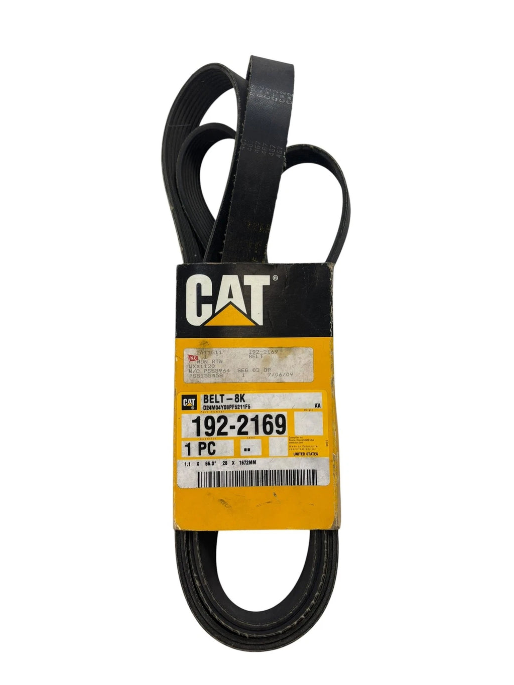 Serpentine Belt for Caterpillar CAT (192-2169)