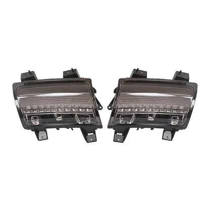 2X LED Wheel Eyebrow Streamer Turn Signal Light for Jeep Wrangler JL (2018–2020)