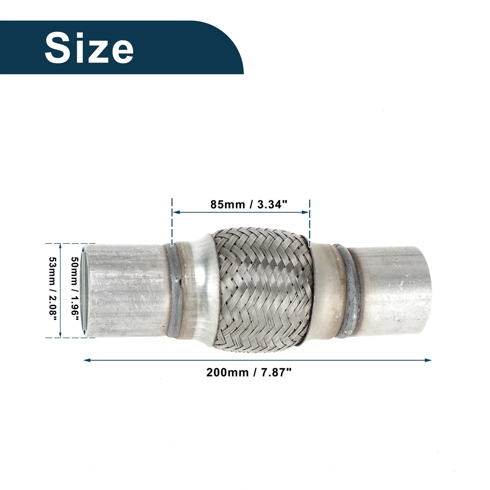 Flex Pipe for Universal Applications (2.08 Inch OD)