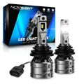 2X 9005 + H11 LED Headlight Bulbs for
