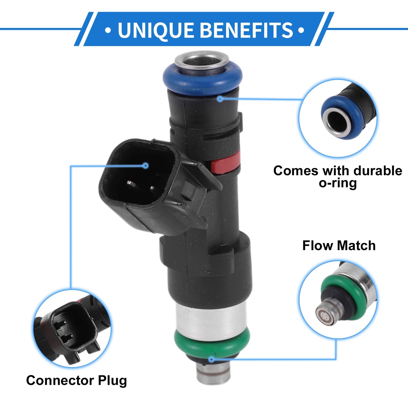 1 Pc Fuel Injector No.0280158030 for Chrysler Concorde (2004)
