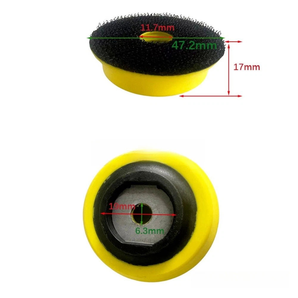 2 Inch Polishing Machine Backing Pad with 6mm Thread Adapter Disc