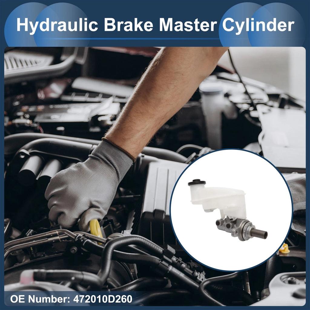 Brake Master Cylinder with Reservoir Replacement for Toyota Yaris (2006–2014)