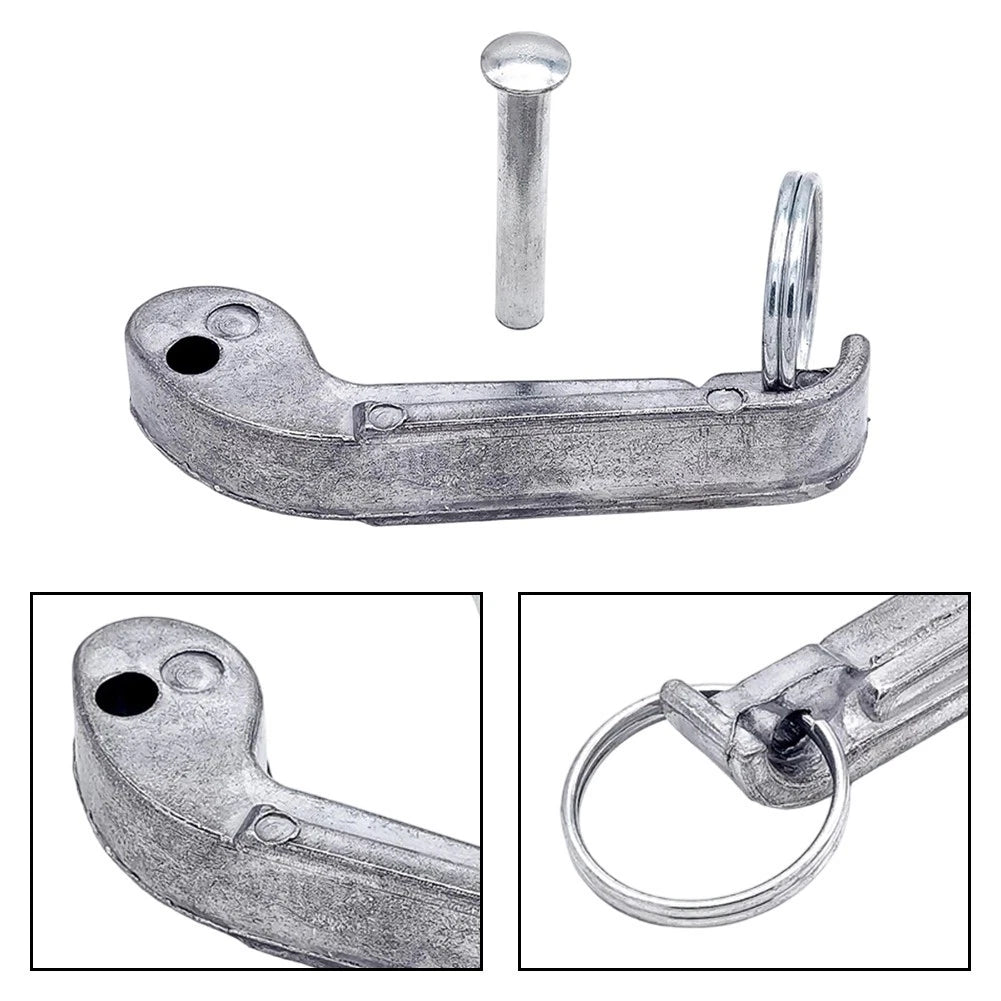Quick Coupling Key Ear for Petrol Water Pump Engine Connector (Metal Alloy)
