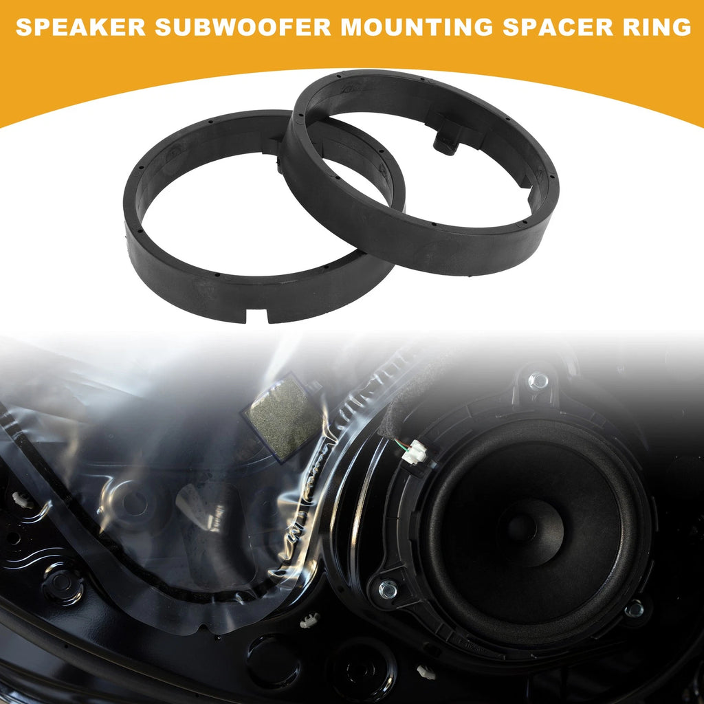 Speaker Subwoofer Mounting Spacer Bracket Ring for Mitsubishi 6.5 Inch (2pcs)