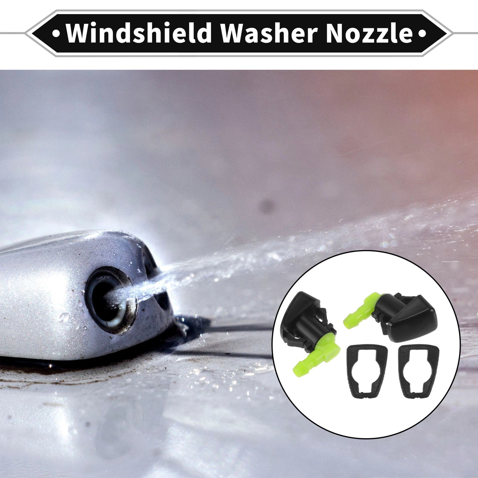 Front Windshield Washer Nozzle for Cadillac SRX (2010–2011) No. 25823361