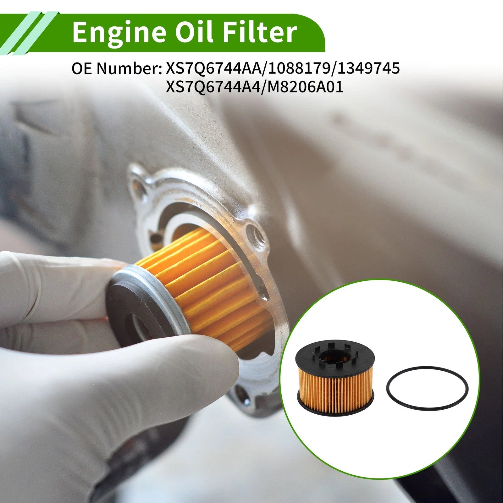 Engine Oil Filter No.XS7Q6744AA for Ford Transit Mk6 (2000–2006)