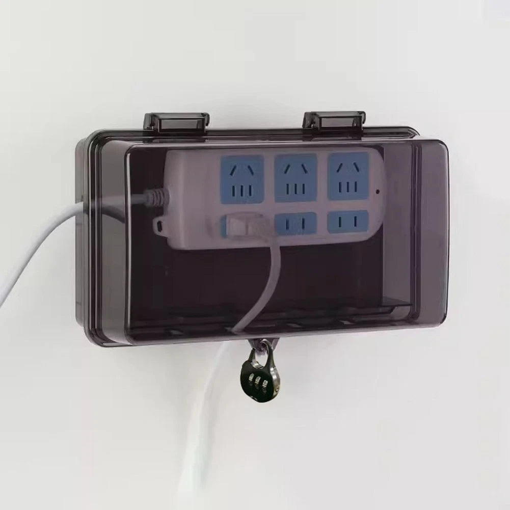 Waterproof Outdoor Outlet for Electrical Cord (Large Capacity, 6 Outputs)