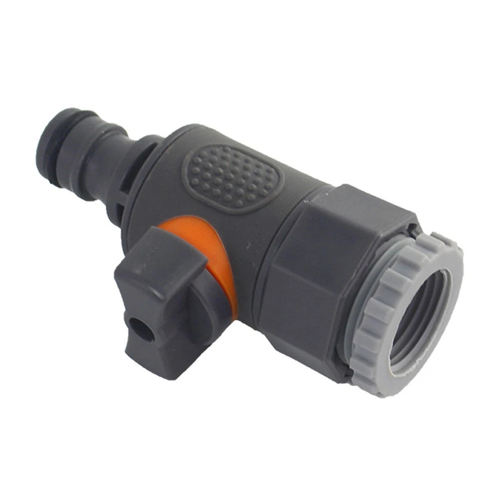Inline Valve Connector for Garden Hose (Quick Shut Off)
