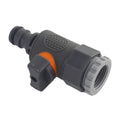 Inline Valve Connector for Garden Hose (Quick Shut Off)