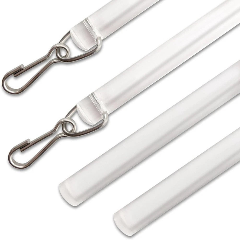 Invisible Design Curtain Rods for Seamless Integration with Curtains