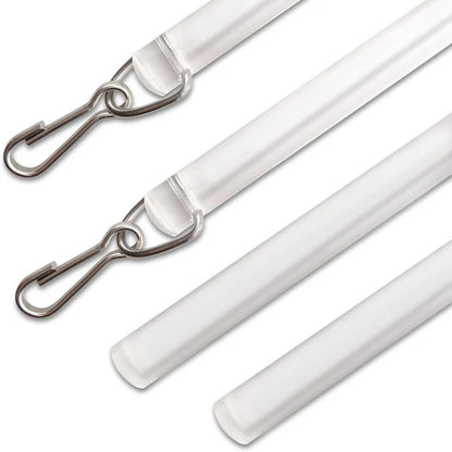 Invisible Design Curtain Rods for Seamless Integration with Curtains