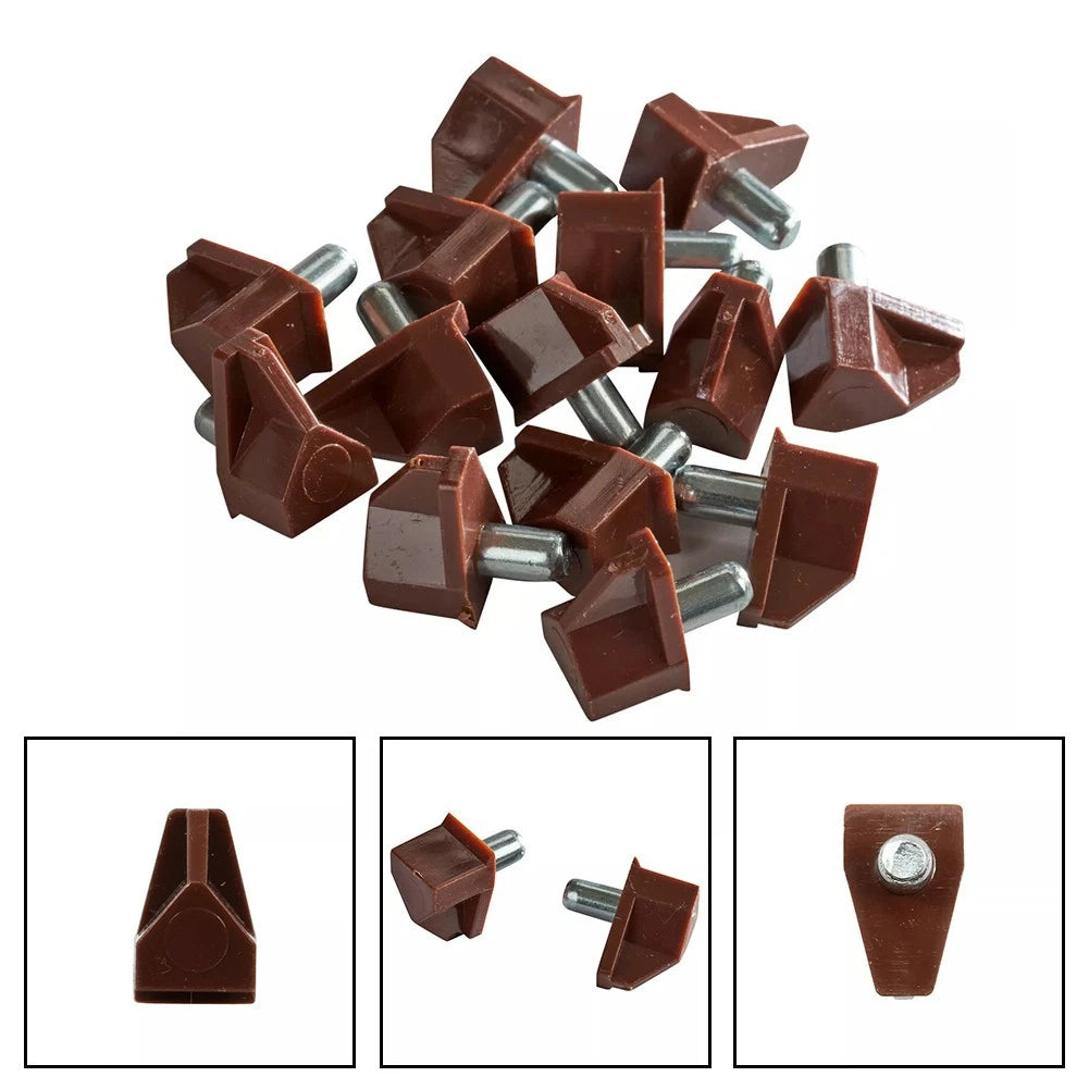 5MM Bookshelf Support Pegs for Furniture Assembly (Compact Design)