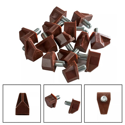 5MM Bookshelf Support Pegs for Furniture Assembly (Compact Design)
