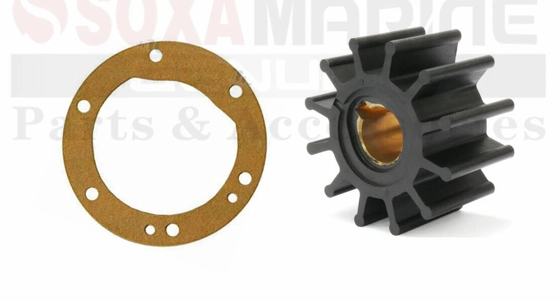 Impeller Kit for Yanmar Marine Diesel 3QM (Replaces 145410-46050, 145410-46110)